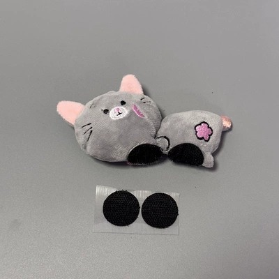 Decorative Sticker, Motosiklet dəbilqələri - three-dimensional-doll-kitten