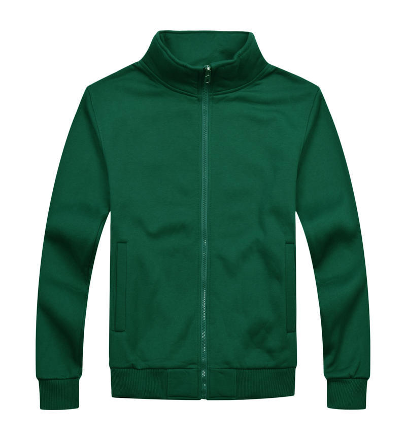 Otoño y invierno Cardigan camiseta publicitaria camiseta cultural ropa de clase ropa de trabajo chaqueta de manga larga con camisa de cuello de vello logotipo personalizado