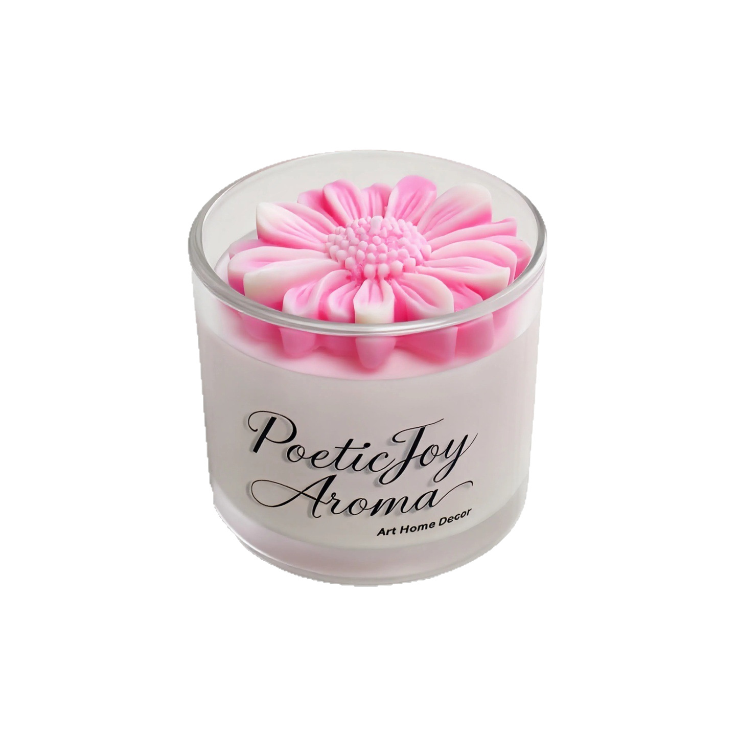 Pequeña margarita Día de San Valentín flor aromaterapia vela al por mayor ins souvenirs dormitorio fragancia flor forma taza de vela