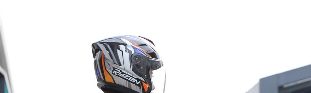 Rsv Motorcycle Helmet Men's No. 1 Women's Three-Quarter Helmet Electric Motorcycle Half Helmet Double Mirror Universal for All Seasons