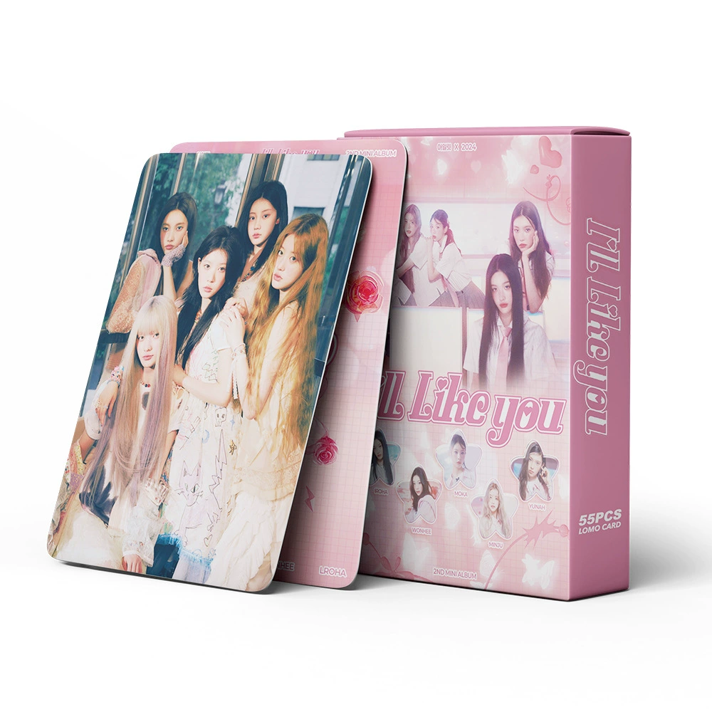KPOP Интегрированная ссылка G-iDle альбом IDOL поддерживает фото карточку IVE ZB1 комбинация 55 маленьких фильмов