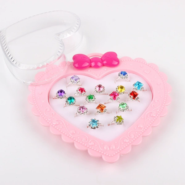 16-piece bow tie love box (rhinestone style)
