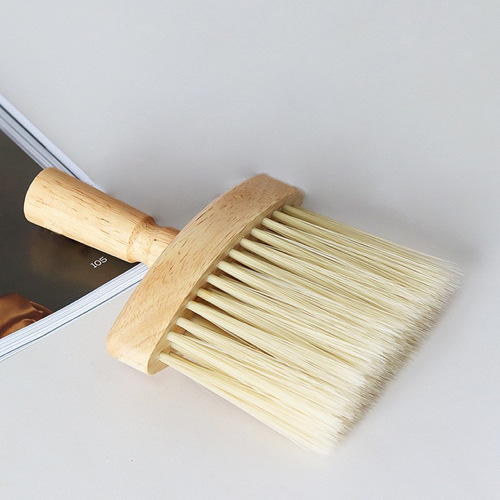 Wooden car air conditioner air outlet cleaning brush interior gap cleaning dust removal brush dust sweeping brush cleaning soft brush