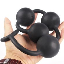 Silicone Big Anal Beads Balls Butt Plug Erotic Sex Toys for