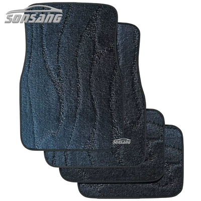 Universal Foot Pad of Universal Car Carpets, Foreign - universal-water-ripple-pvc-nail-bottom-one-set