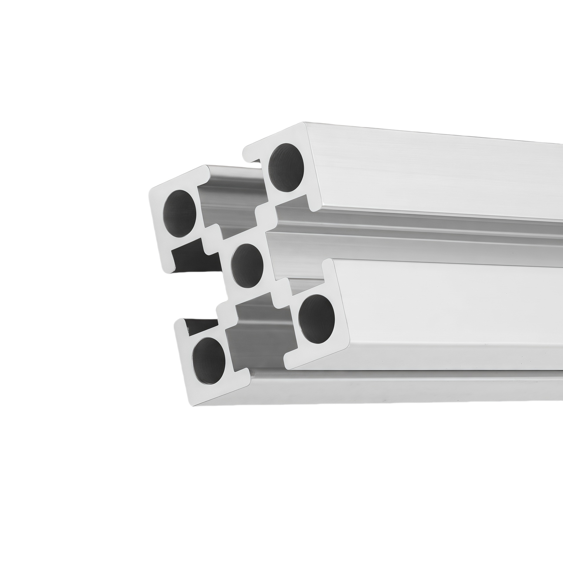 Marco de perfil de aluminio estándar nacional marco de línea de montaje de aleación de aluminio industrial marco de tabla de soporte de tubo cuadrado de aluminio perfil de aleación de aluminio