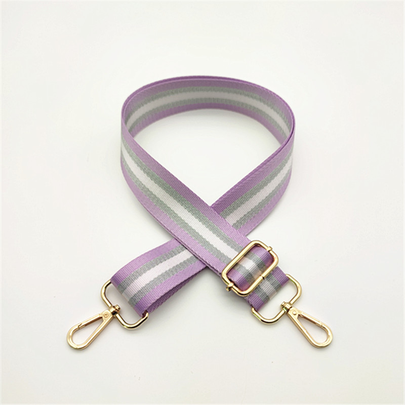 Polyester Stripe Bag Strap display picture 23