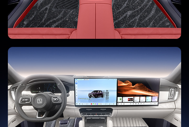 Suitable for Zeekr 8X TPE2026 new model car interior floor mats, modification accessories, and carpet supplies