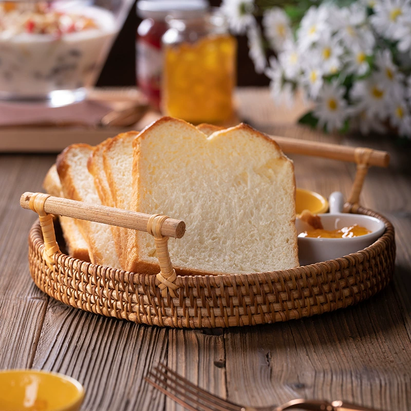 Большая плетёная корзина для хранения на столе, DIY, хлеб