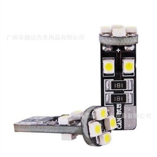 Car Led Width Light Decoding T10 1210 3528 8Smd Reading Light Canbus License Plate Light