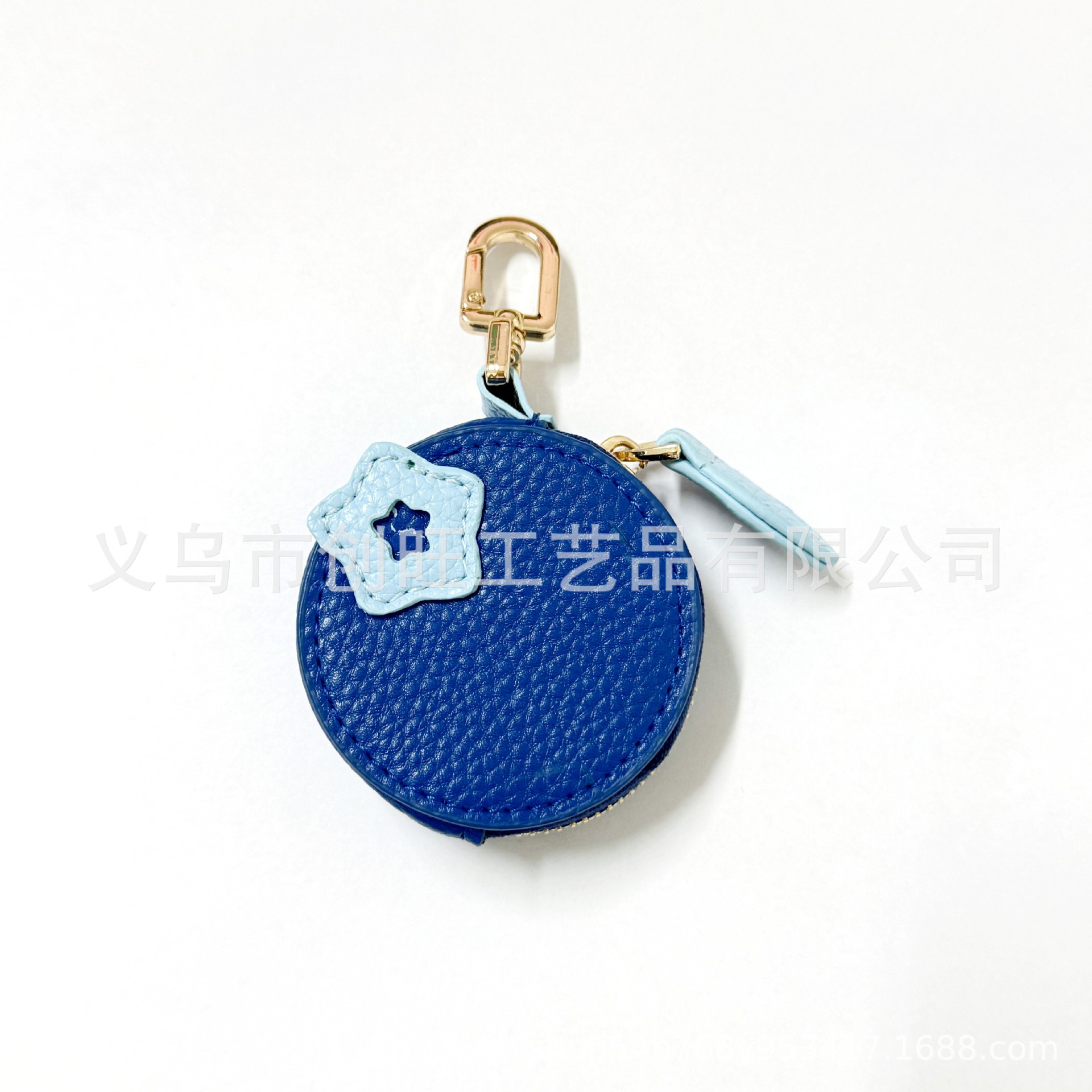 Mini Monedero de Cuero con Diseño de Fruta de Corteza image 13