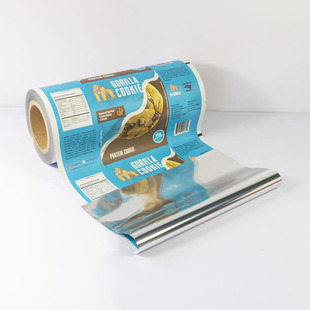 Manufacturer's Food-Grade Biscuit Packaging Film, Moisture-Proof and Oxygen-Blocking Cpp/Pet Composite Roll Film, Independent Small Packaging Customization