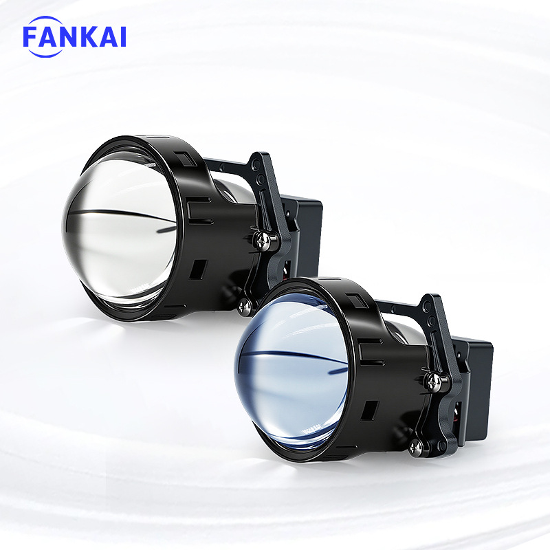 3inch nueva taza de Doble luz t5 lente de doble Luz LED 62w faros de automóviles de alta potencia lejos y cerca de Bi LED