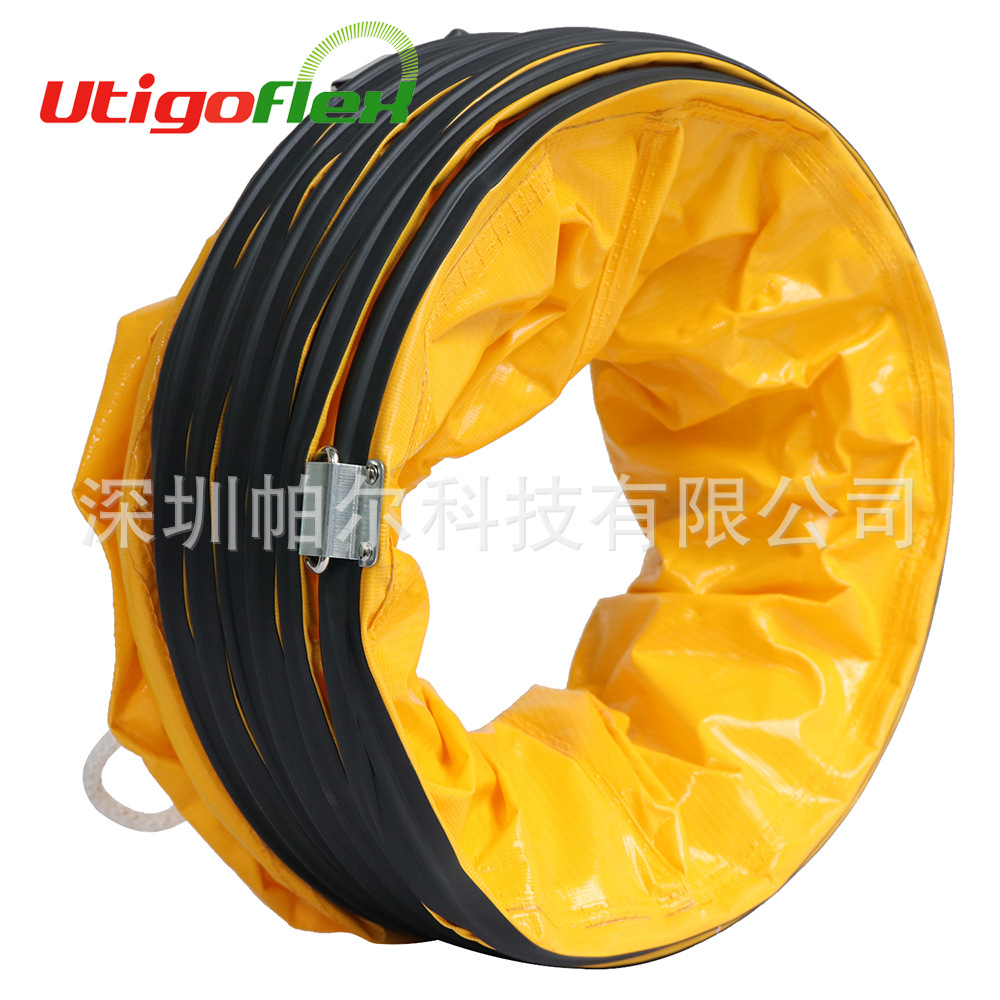 深圳帕尔机场/地下室便携式通风管可阻燃耐油耐酸碱布风管