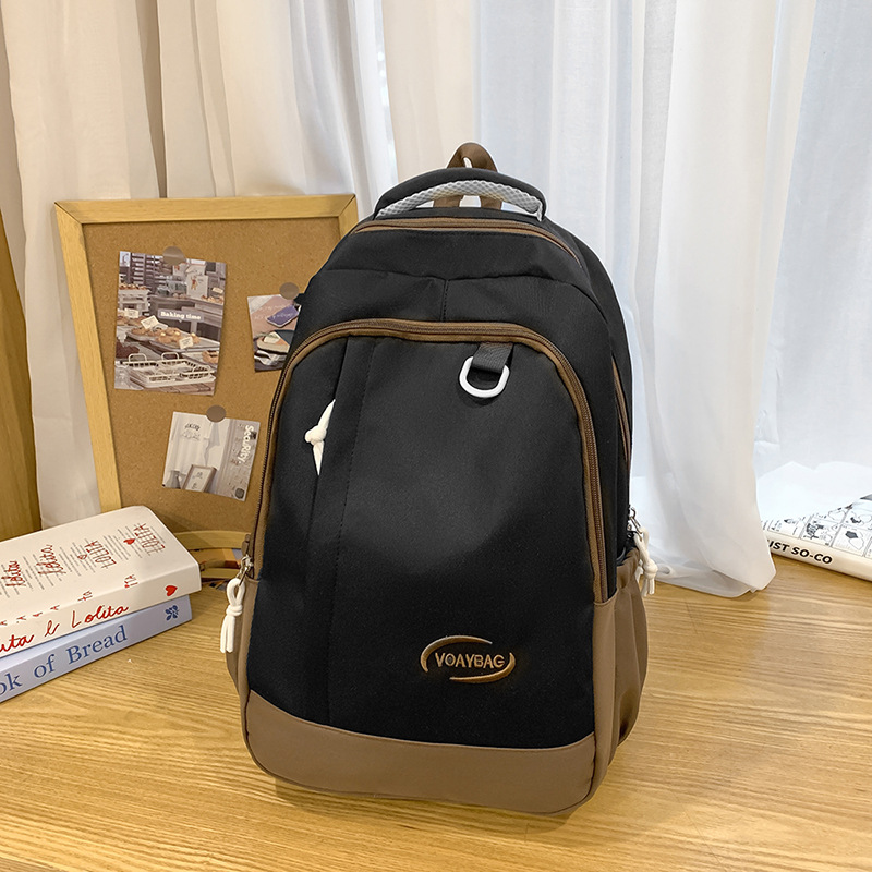 Mochilas lindas versión coreana de mochilas de hombro de gran capacidad para estudiantes de primaria mochilas de cercanías en escuelas primarias y secundarias del Campus