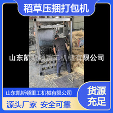 凯斯顿治沙稻草苜蓿草芦苇柠条秸秆全自动液压压捆打包机