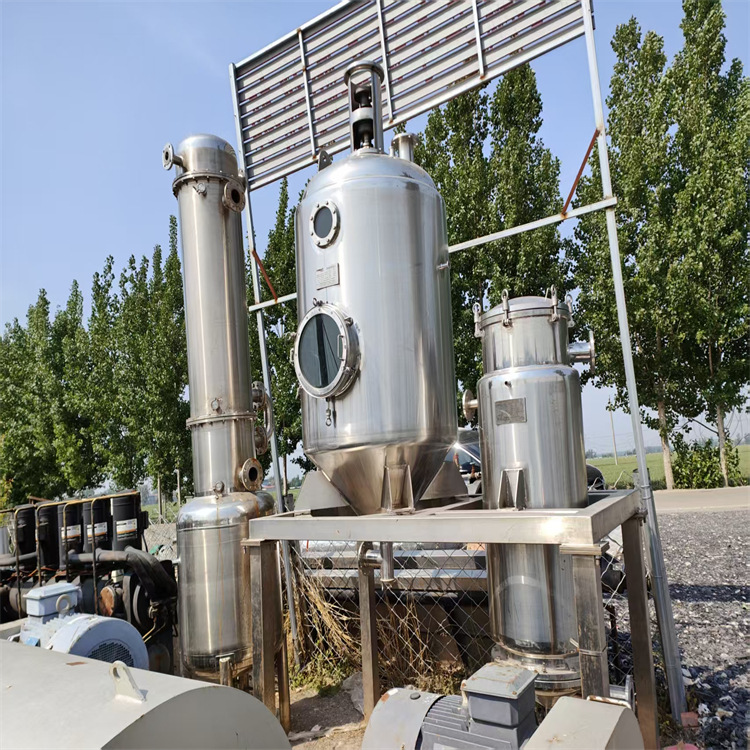 二手不锈钢蒸发器 多功能真空外循环浓缩器 适用食品制药乳品提取