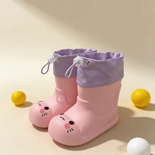 ���ڃ�ͯ��Ь2026�¿�Ůͯ��ˮ�����ļ�ͨ�ÿɐ���Ь������ѥ��ͯ