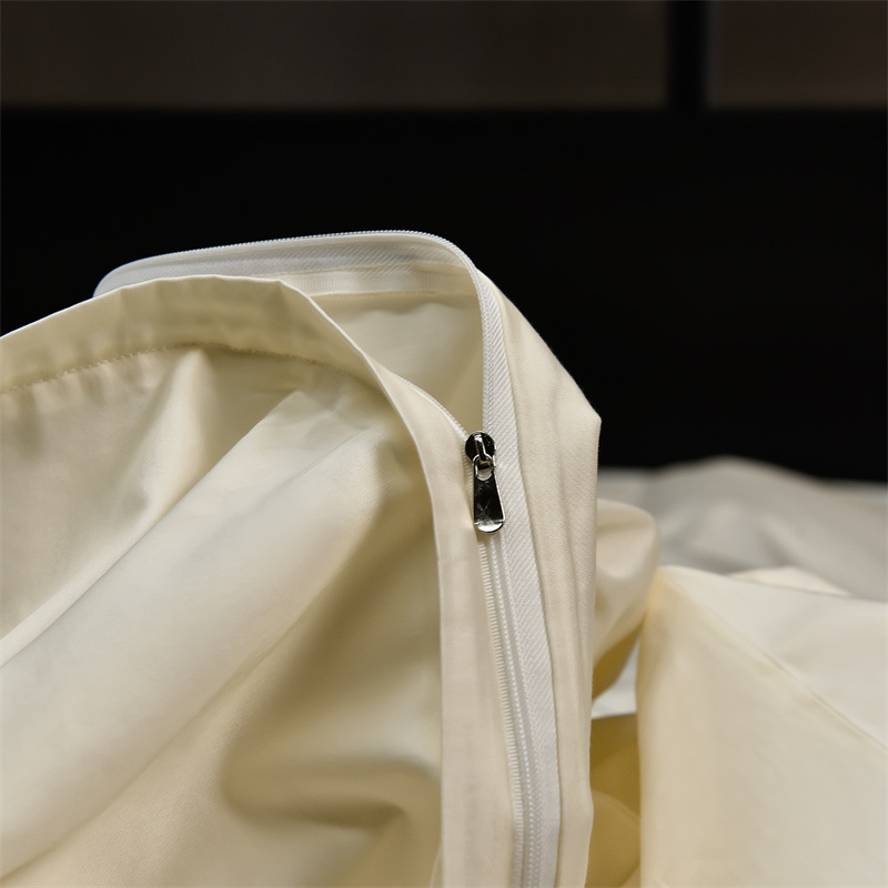 2024 explosión de lujo ligero clase A 100 algodón bordado de cuatro piezas de algodón sábanas de cama de alta gama