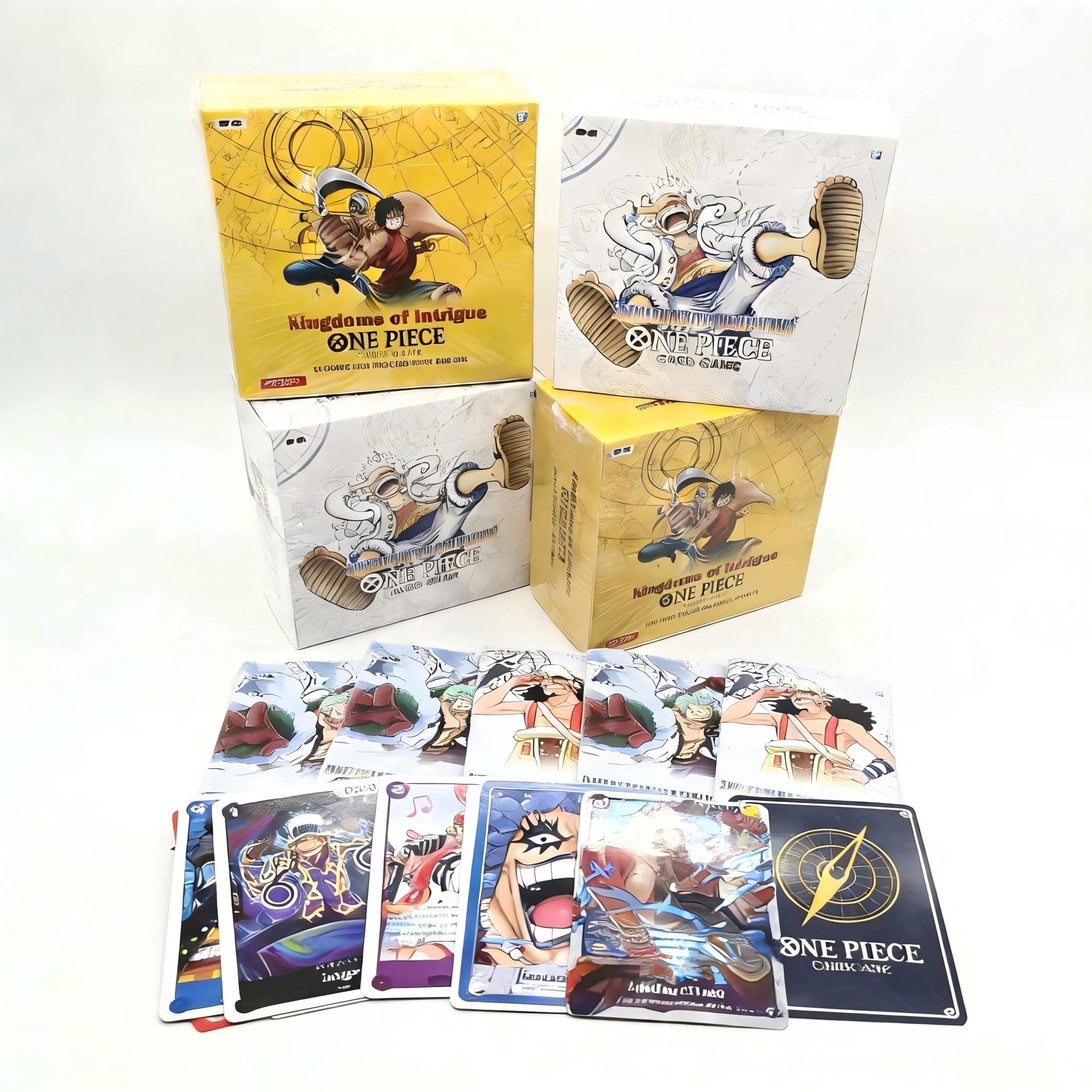 海贼王游戏卡收藏卡闪卡 游戏纸牌经典镭射卡 英文版桌游卡牌30包