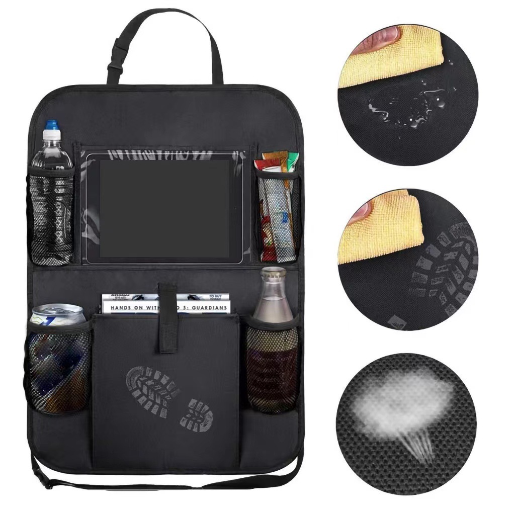 Venta caliente Cruz-frontera bolsa de almacenamiento de coche de la bolsa de almacenamiento de coche de tela de Oxford bolsa de almacenamiento de coche plana silla de coche