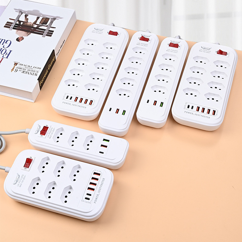 América del Sur Brasil certificación Uruguay enchufe redondo USB TYPE-C enchufe de carga