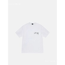 【潮流前线】STU斯图西潮流水银LOGO印花短袖T恤男女夏季新款