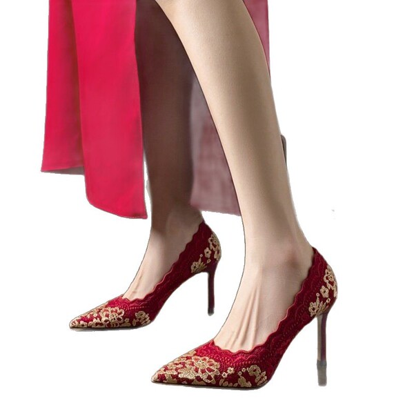 Cheongsam heels