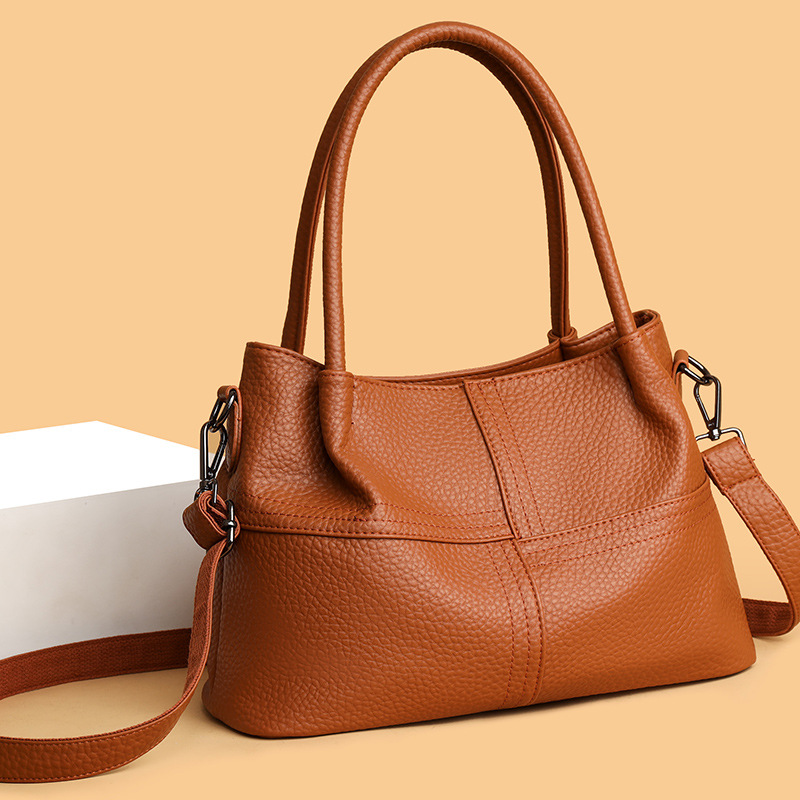 Versatile Women's Shoulder Bag Large Capacity Crossbody Tote_voghion.com
