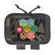 Mini PVC Hexagon Cartoon Element Puzzle Morale Chapter Atomic Coke Velcro Chapter Badge