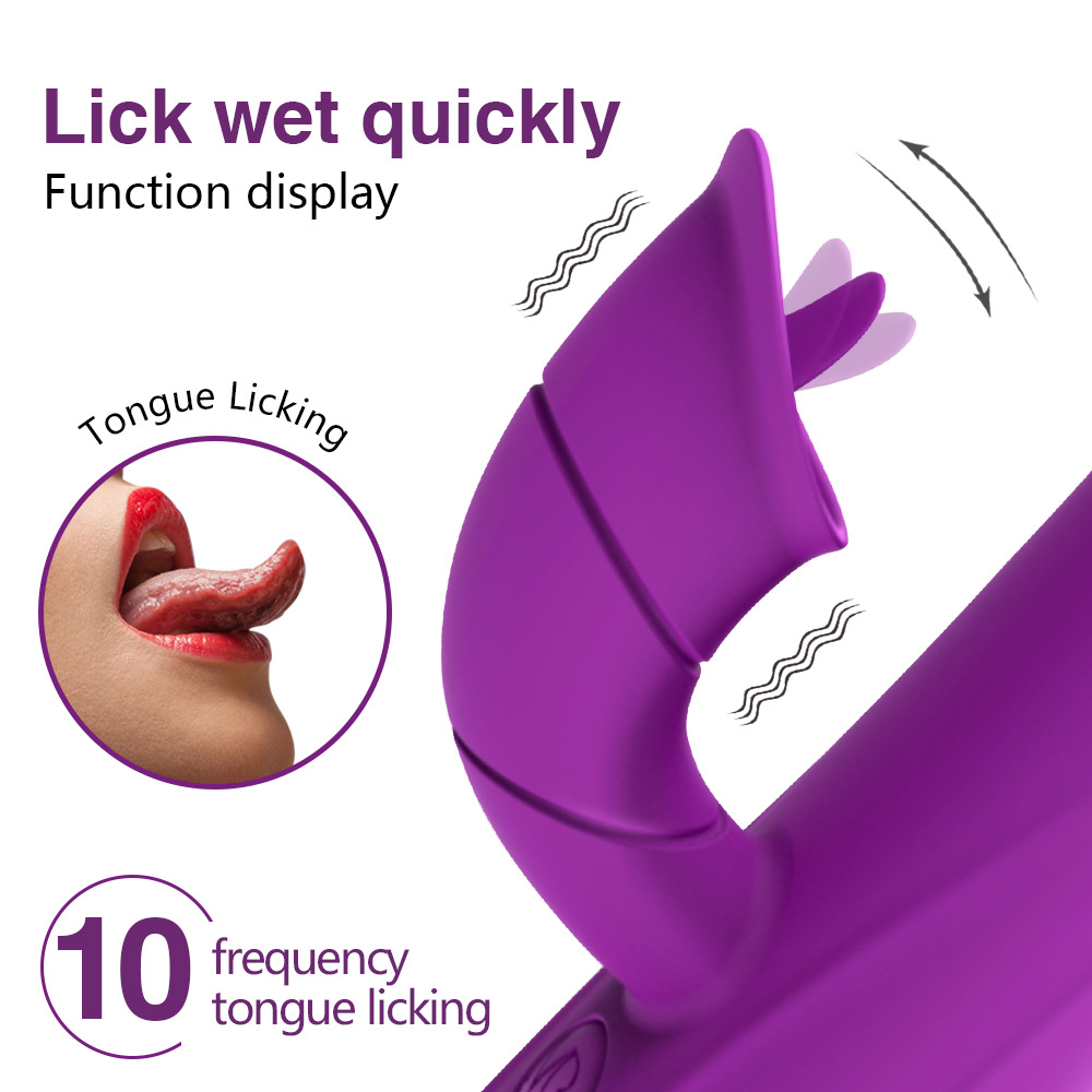 Vibratore trasformabile Golden Finger per donne, lecca la lingua, vibrazione del clitoride, punto G, prodotti sessuali alla moda istantanei_voghion.com