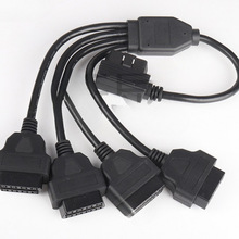 ��܇OBD2 һ���� �B�Ӿ� ���L�� 1�����^��4��ĸ�^0.5m 16�16E18