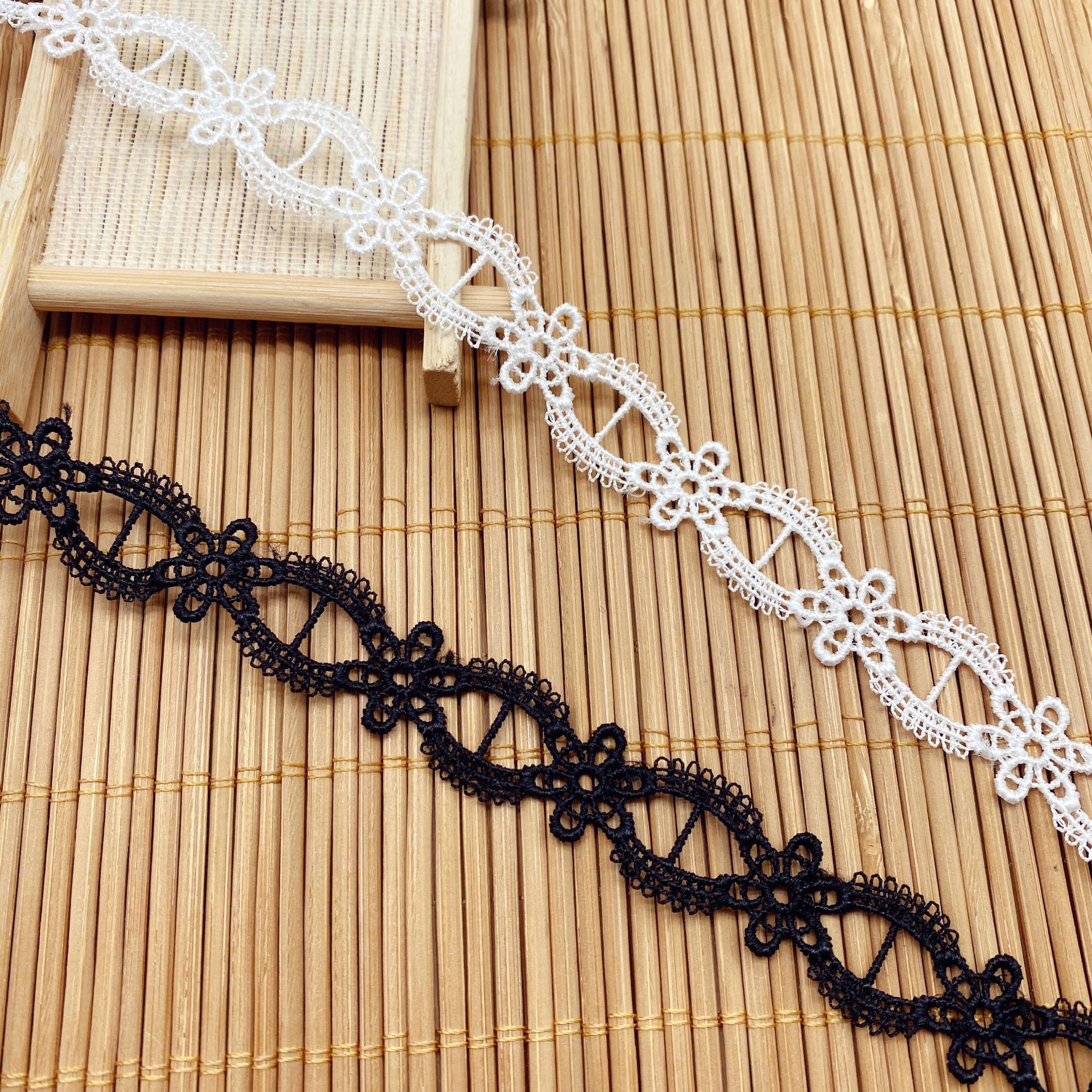 水溶レースはレースを着ることができます。