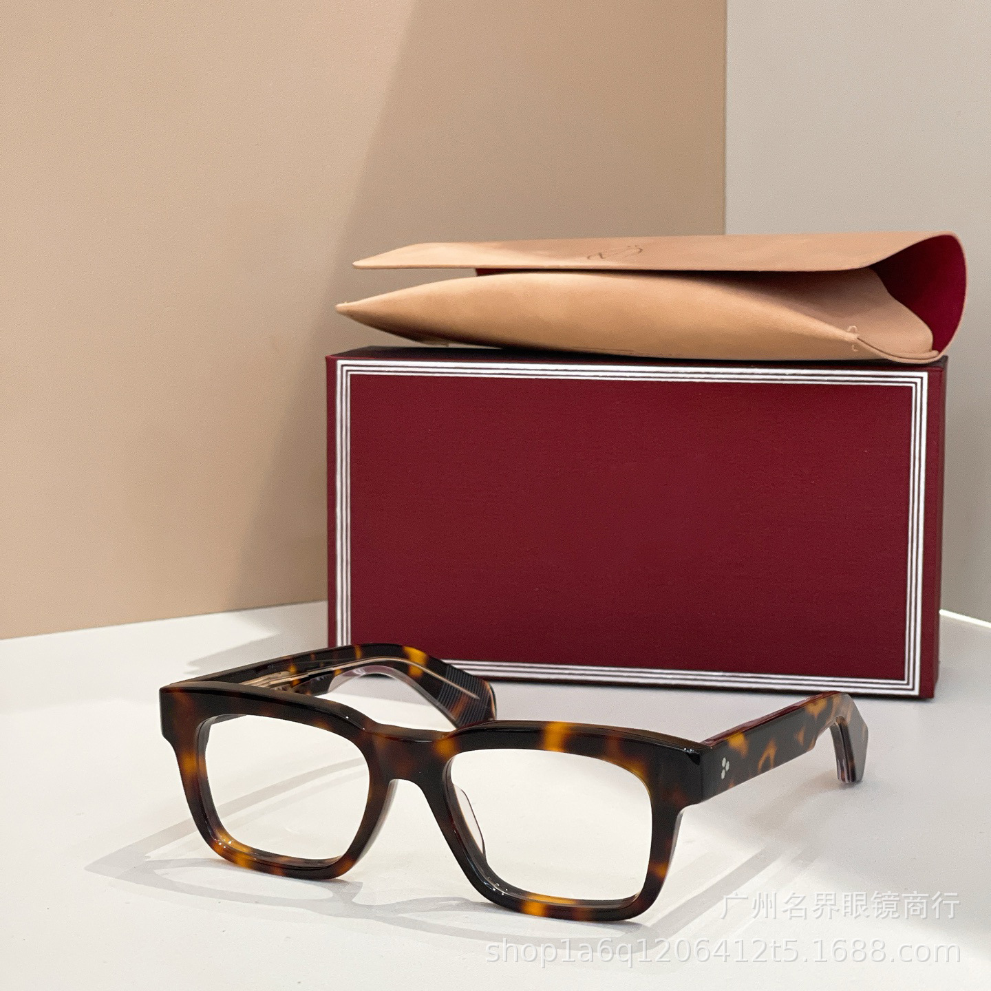Jacques Marie Mage Molino Acetate Eyeglasses Havana
