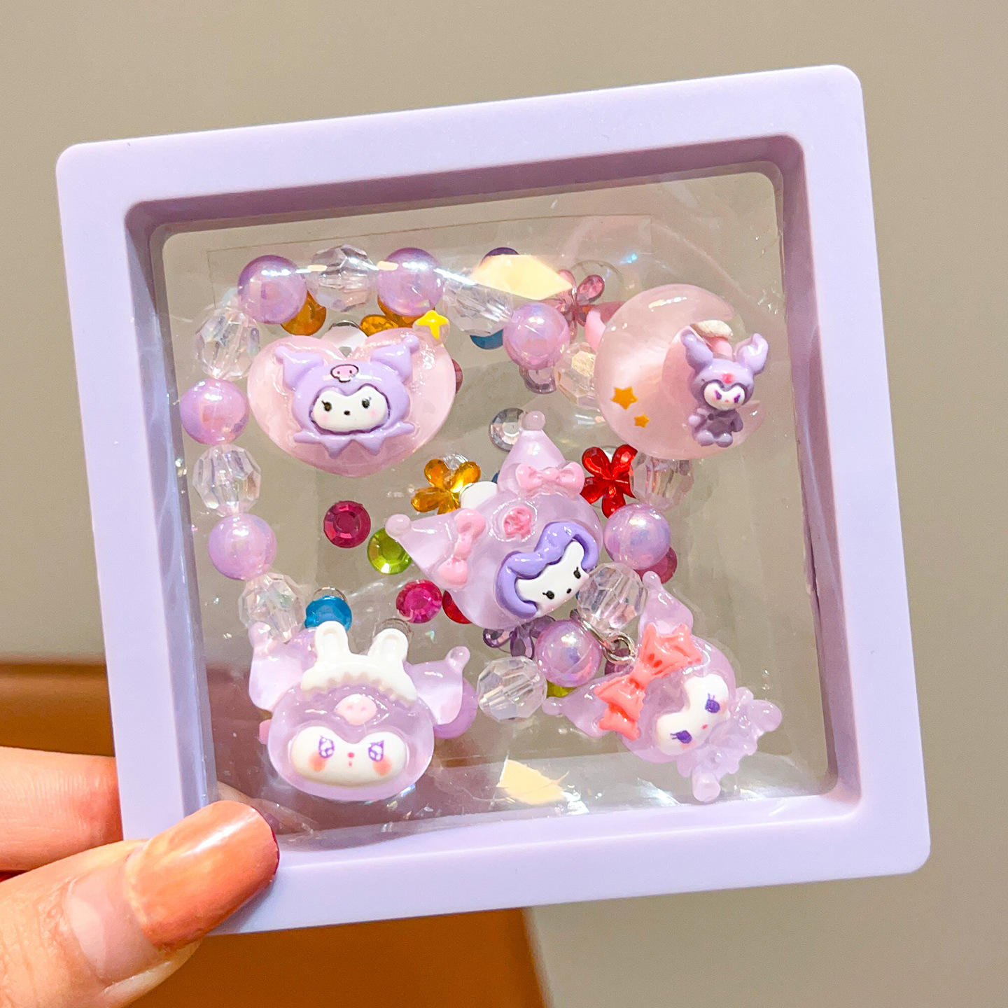 Linda niña nueva pulsera de princesa de dibujos animados niños Anna Aisha colgante pulsera cadena de joyería para niñas de nicho