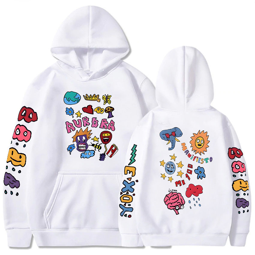 Cartoon Graphic Hoodies Humbe Funny Printing Sweatshirts