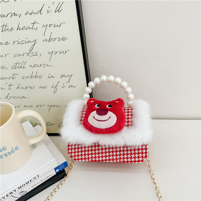 Transfronterizos Amazon bolsos para niños Aisha bolsa de la princesa bolsos de perlas bolsos de mano bolsos de chicas cadenas de comercio exterior