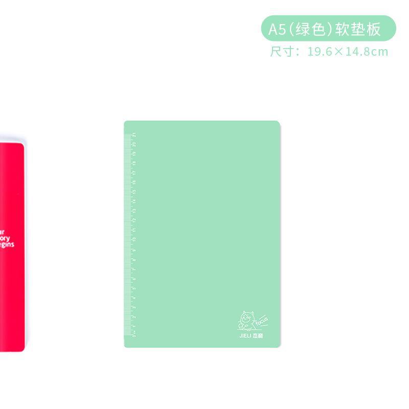 Jerry almohadilla de examen jalea multi-color copia tablero multi-tamaño almohadilla de escritura estudiante papelería escritura almohadilla suave