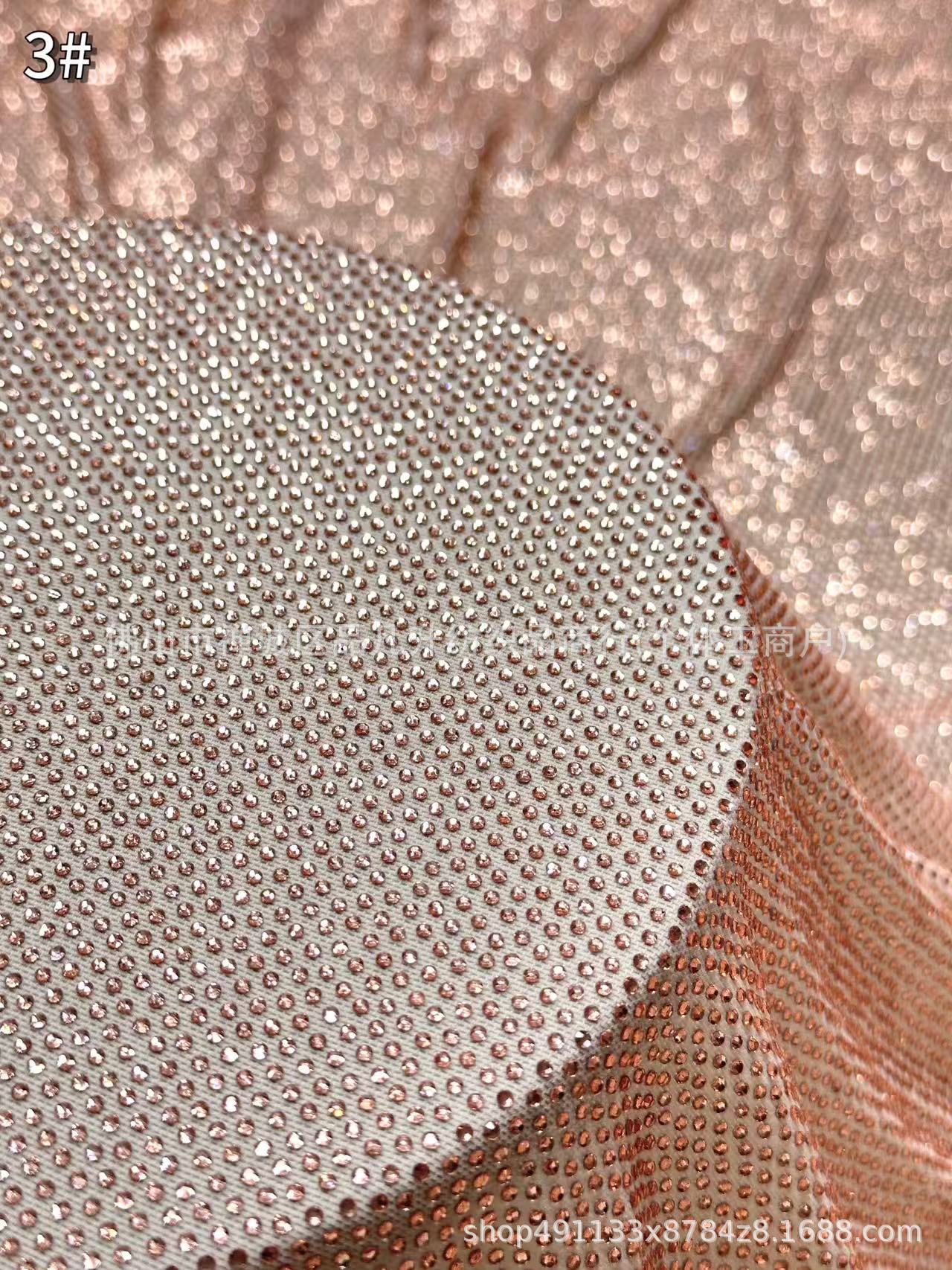 Fabricantes transfronterizos al por mayor de bienes de acero de amoniaca tela de perforación de vidrio de moda vestido de brindis tela de cena