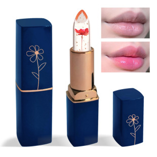 Cross-Border Mirsist Flower Color-Changing Lipstick, Non-Fading, Non-Stick Cup Jelly Temperature-Changing Lipstick Wholesale