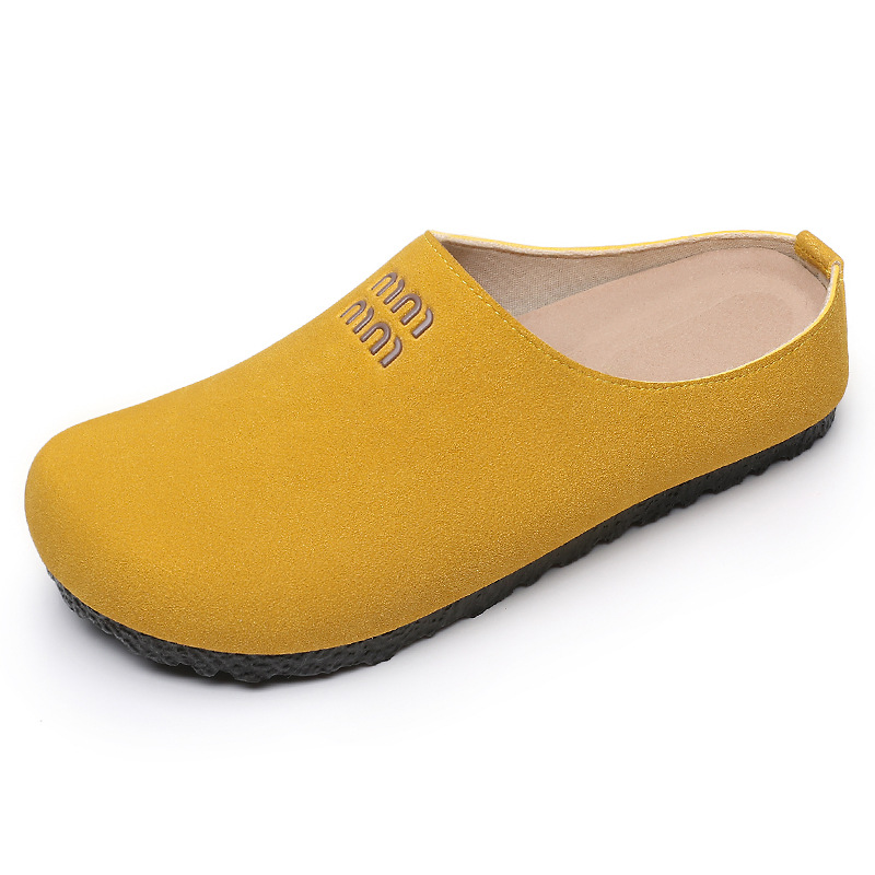 Sandalias de verano estilo Birkenstock para mujer, con suela suave, cómodas y fáciles de usar.