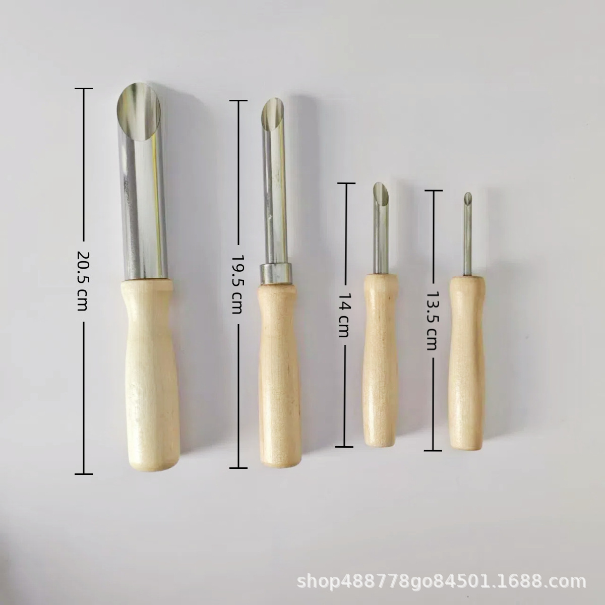 Herramientas cerámicas directas de 5 piezas de madera sólida de 5 piezas de herramientas de fabricación de cerámica de arcilla de cerámica herramientas de escultura de arcilla