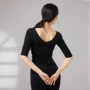训练后背练功舞蹈女上衣