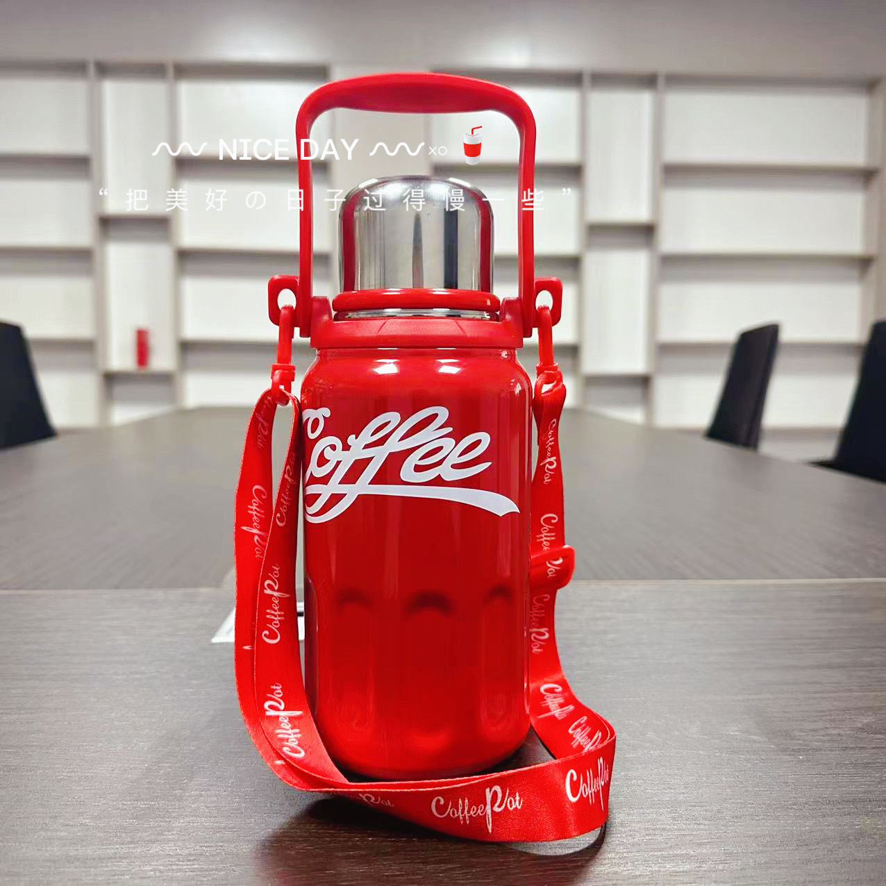 Olla de Cola-Rojo 800ml