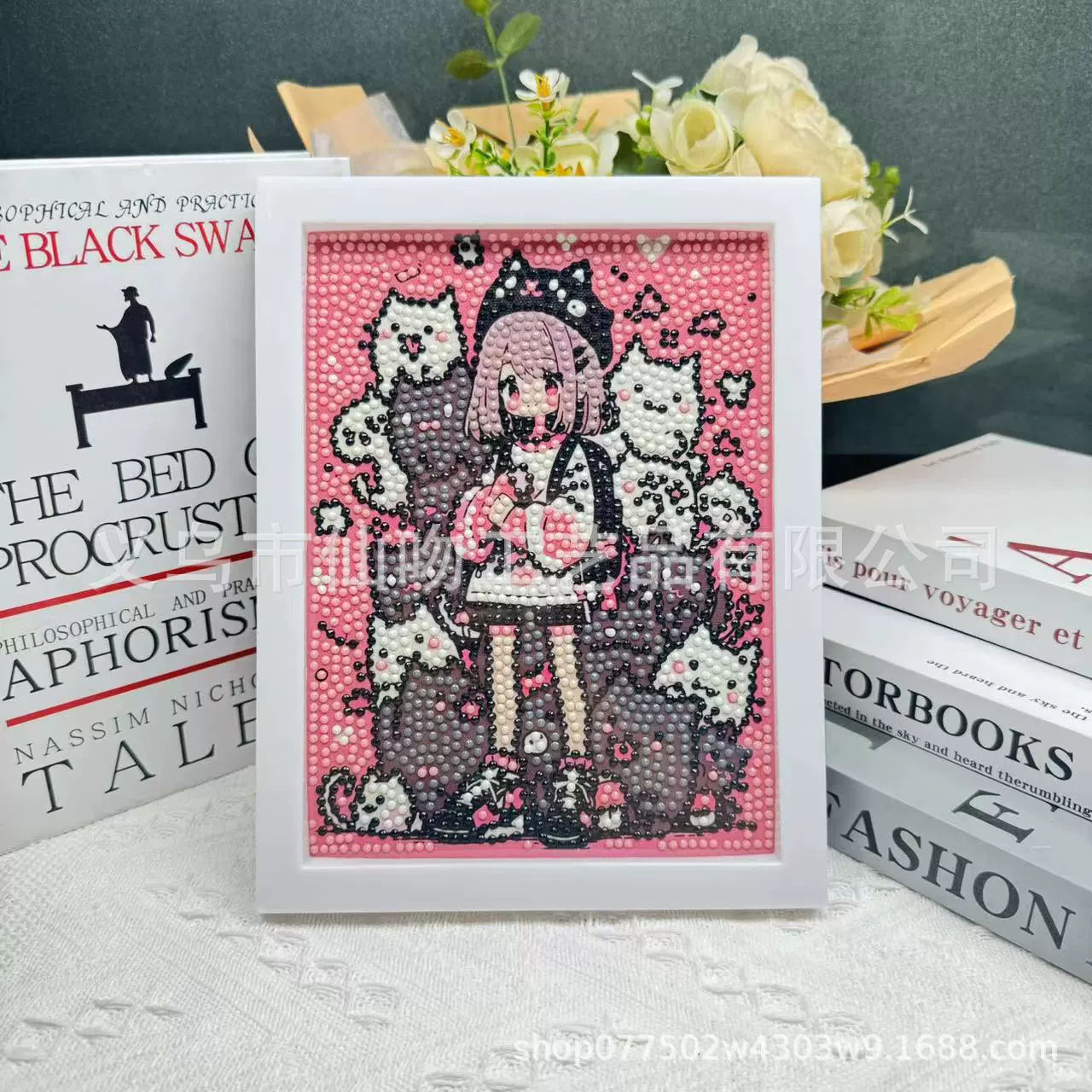 Набор для алмазной живописи Sanrio Kuromi, 17×22 см пластиковая рамка, набор для творчества DIY для детей