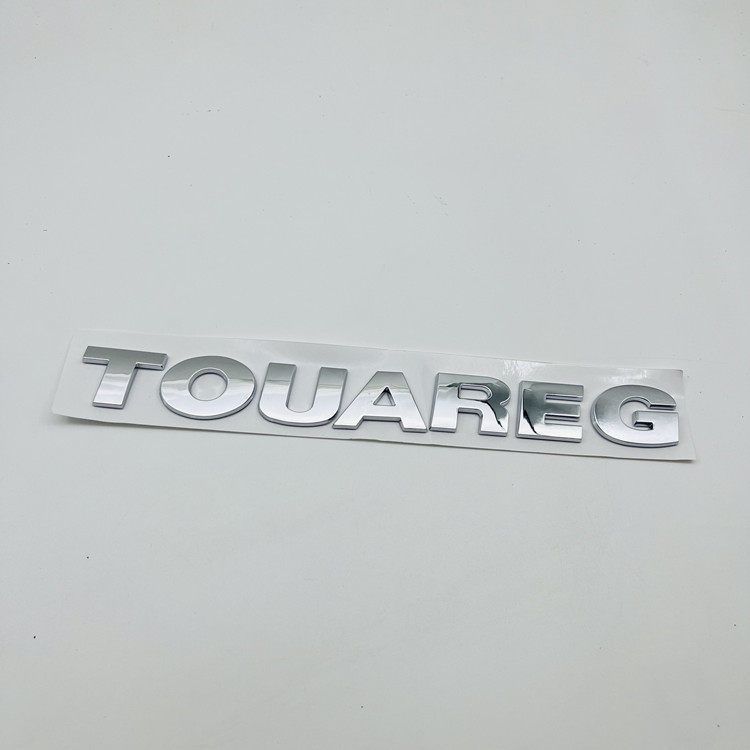 Volkswagen Touareg Car Logo Modification V6 Rear Emblem Touareg V8 Logo Displacement Tdi English Letter Sticker