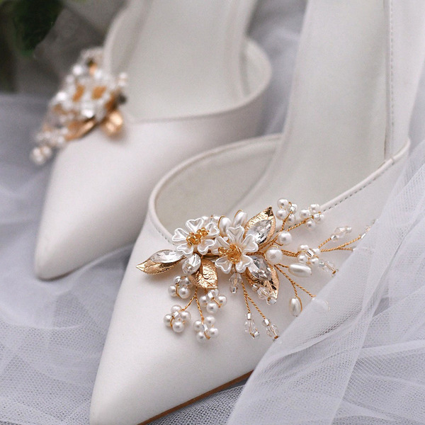 Fashion bridal shoes clip Korean shoes flower DIY clothing with corsage chest clip accessories detachable flower clip all-match