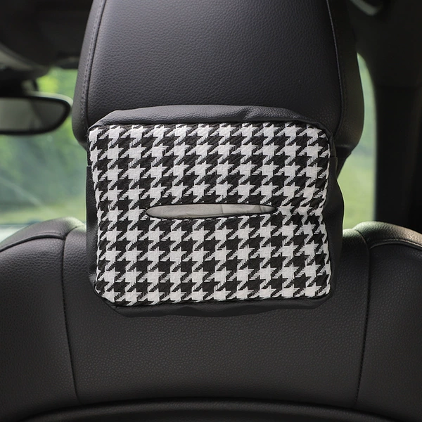 Knitting Thousand Birds Simple Black and White Piece Pap Towel Box