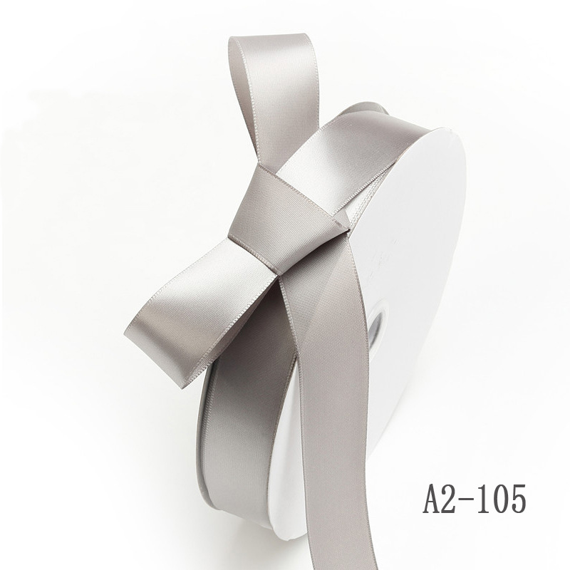 Poliéster cinta arco flor arte paquete seda cinta embalaje Decoración Accesorios caja regalo embalaje cinta al por mayor