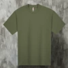 220g Cool Salona Drop Shoulder Short Sleeve Army Green